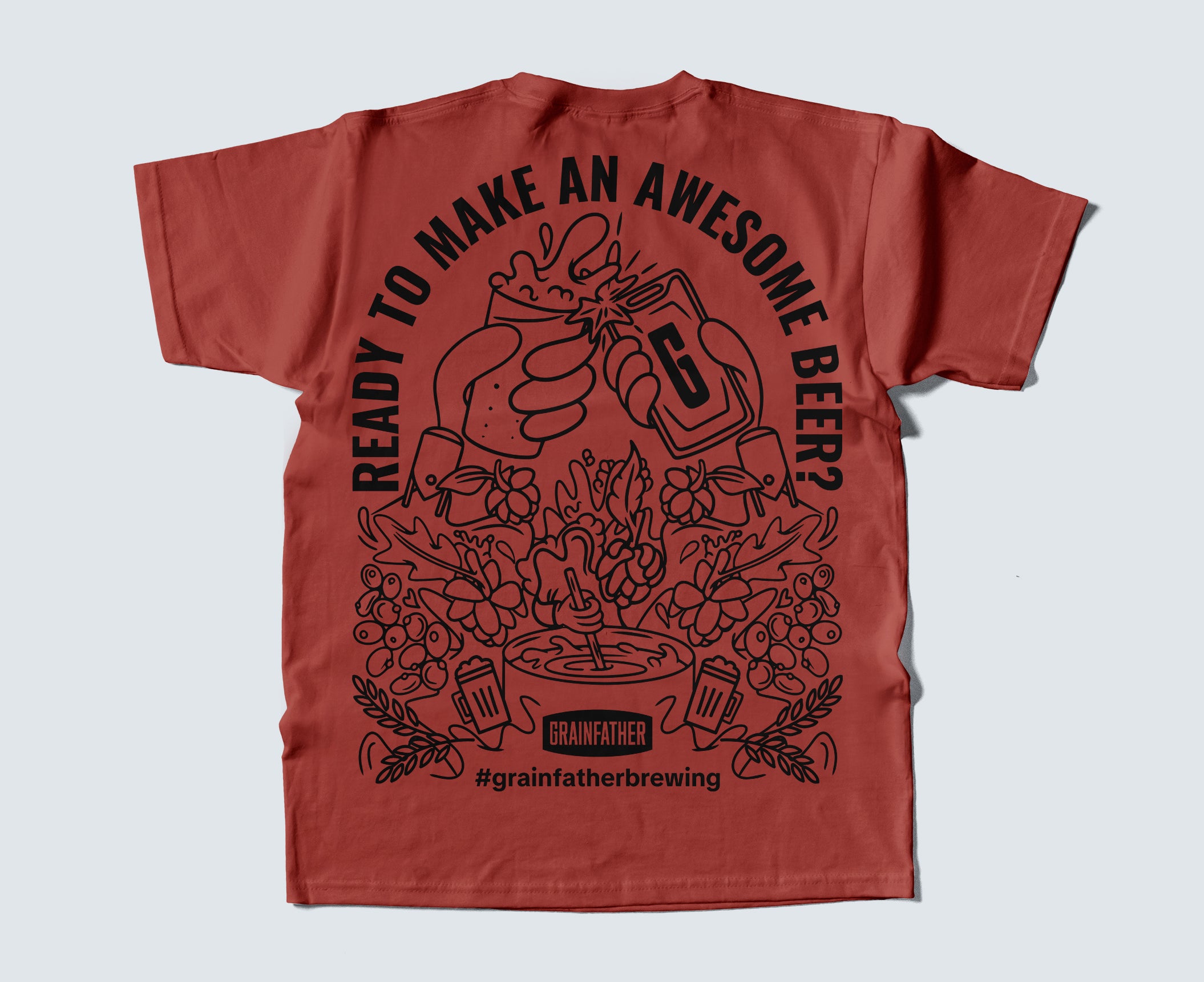 Earthy Red T-shirt Back.jpg